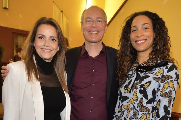 Award ceremony of the DAFF 2019 Rebecca Immanuel, Stephan Ottenbruch, Annabelle Mandeng Arrival for the award ceremony of the German Academy for Television 2019 at the Kino Babylon in Berlin on 16 11 2019 PPM