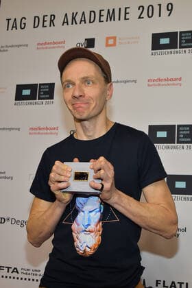 Award ceremony of the DAFF 2019 Dietrich Brueggemann, prizewinner director Tatort Murot and the Marmot Award ceremony of the German Academy for Television 2019 in the cinema Babyllon in Berlin on 16 11 2019 PPM