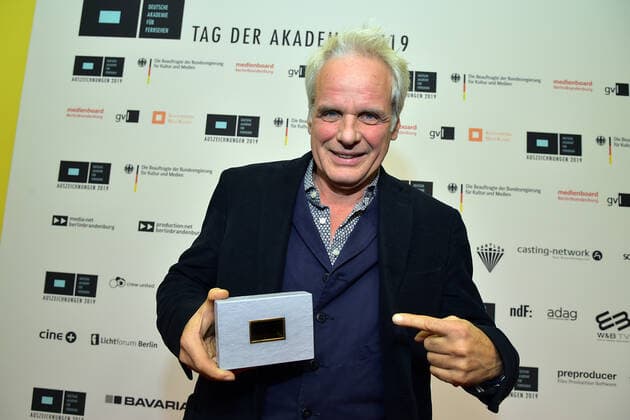 Award ceremony of the DAFF 2019 Thomas Kufus, prizewinner Kulenkapffs shoes, documentary film Award ceremony of the German Academy for Television 2019 in the cinema Babyllon in Berlin on 16 11 2019 PPM