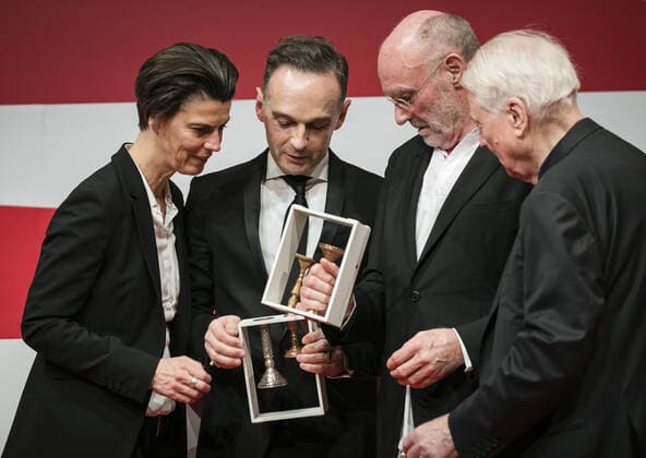 Federal Foreign Minister Heiko Maas, SPD, at the award ceremony for the Prize for Understanding and Tolerance in Berlin, 16 11 2019 Berlin Germany Copyright: xXanderxHeinl photothek.netx