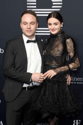 Vanessa Tamkan with her husband Roman Tamkan at the 4 Place To B Award 2019 at Axel Springer SE Verlagshaus Berlin, 16 11 2019 Foto:xN.xKubelkax xFuturexImage