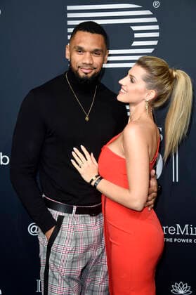 Dominic Harrison with wife Sarah Harrison at the 4 Place To B Award 2019 at Axel Springer SE Verlagshaus Berlin, 16 11 2019 Foto:xN.xKubelkax xFuturexImage