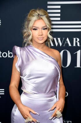 Shirin David at the 4 Place To B Award 2019 at Axel Springer SE Verlagshaus Berlin, 16 11 2019 Foto:xN.xKubelkax xFuturexImage