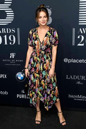 Janina Uhse at the 4 Place To B Award 2019 at Axel Springer SE Verlagshaus Berlin, 16 11 2019 Foto:xN.xKubelkax xFuturexImage