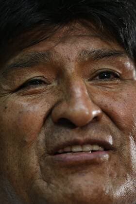 Former Bolivian President Evo Morales grants an interview to Agencia Efe in Mexico City, 17 November 2019. Morales said that he is afraid of a civil war breaks out in Bolivia. Morales asked his countrymen for putting and end to the confrontation. Evo Morales is interviewed in Mexico !ACHTUNG: NUR REDAKTIONELLE NUTZUNG!  Copyright: xSashenkaxGutierrezx GRAF474 20191117-637095996227930529