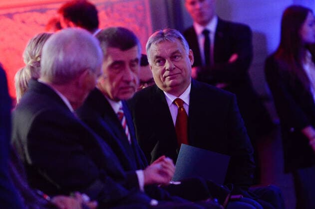 November 17, 2019, Prague, Czech Republic: The Prime Minister of Hungary, Viktor Orban during the 30th Anniversary of Velvet Revolution at the National Museum in Prague. Prague Czech Republic - ZUMAs197 20191117_zaa_s197_002 Copyright: xOmarxMarquesx