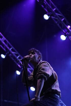 November 17, 2019: EUM20191117ESP16.JPG.CIUDAD DE MEXICO Music Musica-Corona Capital.- La banda neoyorkina The Strokes durante su presentacion en el Corona Capital, el 16 de noviembre de 2019 en el Autodromo Hermanos Rodriguez. Foto: Agencia EL UNIVERSAL German Espinosa EVZ  - ZUMAu78_ 20191117_zaf_u78_018 Copyright: xGermanxEluniversalx