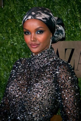November 18, 2019, New York, New York, USA: HALIMA ADEN at Ã¢â‚¬oeAn Evening Honoring Leonard A. LauderÃ¢â‚¬Â at the Lincoln Center Corporate Fund Fashion Gala,.Alice Tully Hall, Lincoln Center, NYC.November 18, 2019.Photos by , Photos Inc. New York USA - ZUMAms4_ 20191118_zaf_ms4_002 Copyright: xSoniaxMoskowitzx