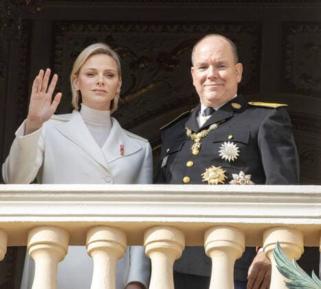 Bilder des Jahres 2019, Entertainment 11 November 19-11-2019 Monte Carlo Prince Albert II of Monaco and Princess Charlene during the Monaco national day celebrations in Monaco.  Copyright: xPPEx