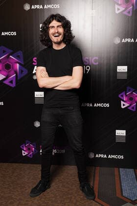 SCREEN MUSIC AWARDS 2019, Rai Thistlethwayte poses for media at the annual Screen Music Awards at Forum Melbourne in Melbourne, Wednesday, November 20, 2019. ( NO ARCHIVING, EDITORIAL USE ONLY, NO USE IN BOOKS WITHOUT CONSENT MELBOURNE VIC AUSTRALIA  Copyright: xSTEFANxPOSTLESx 20191120001433777769