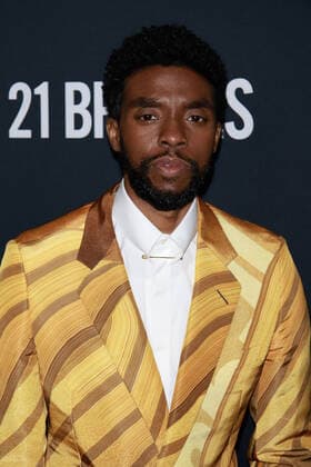 November 19, 2019, New York, New York, United States: Chadwick Boseman arriving at a screening of 21 Bridges at the AMC Lincoln Square Theater on November 19, 2019 in New York City New York United States  - ZUMAny1_ 20191119_zaf_ny1_093 Copyright: xHarryxNortonx