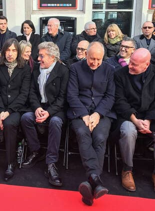 November 20, 2019, London, United Kingdom of Great Britain and Northern Ireland: Pete Townsend and Roger Daltrey at the Founding Stone Unveiling for The Who at the Music Walk of Fame on November 19 2019 in Camden, London London United Kingdom of Great Britain and Northern Ireland  - ZUMAny1_ 20191120_zaf_ny1_002 Copyright: xFamousx