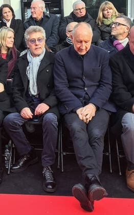 November 20, 2019, London, United Kingdom of Great Britain and Northern Ireland: Pete Townsend and Roger Daltrey at the Founding Stone Unveiling for The Who at the Music Walk of Fame on November 19 2019 in Camden, London London United Kingdom of Great Britain and Northern Ireland  - ZUMAny1_ 20191120_zaf_ny1_003 Copyright: xFamousx