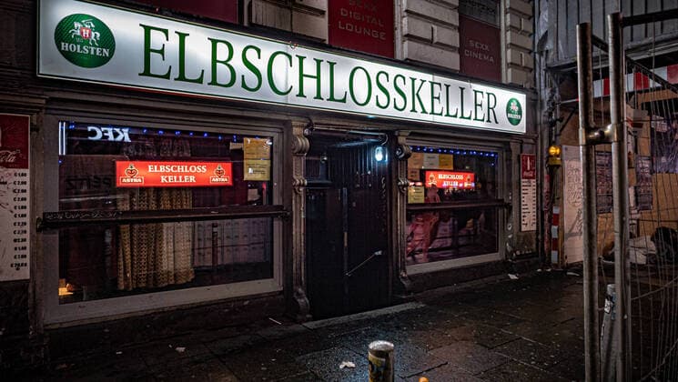 Hamburg St Pauli Reeperbahn Elbschlosskeller Hamburg