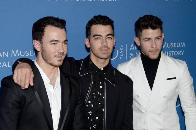 November 21, 2019, New York, NY, USA: November 21, 2019 New York City..The Jonas Brothers, Kevin Jonas, Joe Jonas and Nick Jonas attending arrivals for American Museum of Natural History Benefit Gala on November 21, 2019 in New York City. New York USA  - ZUMAny1_ 20191121_zaf_ny1_139 Copyright: xKristinxCallahanx