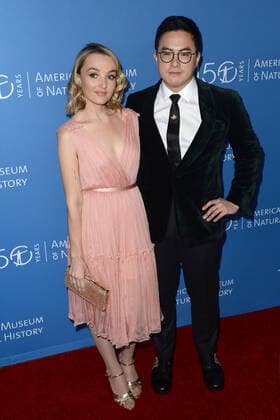 November 21, 2019, New York, NY, USA: November 21, 2019 New York City..Chloe Fineman and Bowen Yang attending arrivals for American Museum of Natural History Benefit Gala on November 21, 2019 in New York City. New York USA  - ZUMAny1_ 20191121_zaf_ny1_150 Copyright: xKristinxCallahanx
