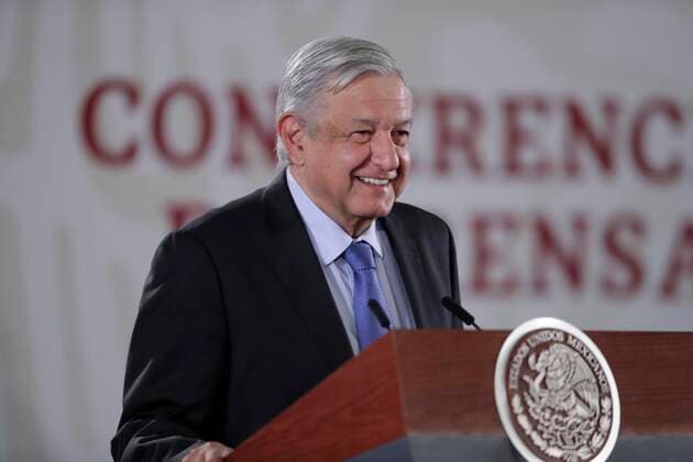 November 21, 2019: EUM20191121NAC20.JPG.CIUDAD DE MEXICO. PresidencyPresidencia-AMLO. El presidente Andres Manuel Lopez Obrador durante la conferencia matutina de Palacio Nacional del jueves 21 de noviembre de 2019. Foto: Agencia EL UNIVERSALIvan StephensEELG  - ZUMAu78_ 20191121_zaf_u78_021 Copyright: xElxUniversalx