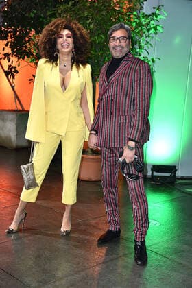 Mousse T and Khadra Sufi at the presentation of the IMA 2019 International Music Awards on 22 11 2019 in Berlin IMA 2019 International Music Awards in Berlin
