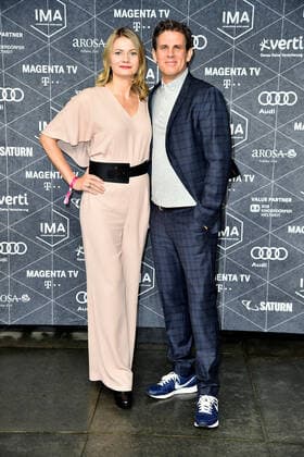 Steffen Groth and his wife Ana at the presentation of the IMA 2019 International Music Awards on 22 11 2019 in Berlin IMA 2019 International Music Awards in Berlin