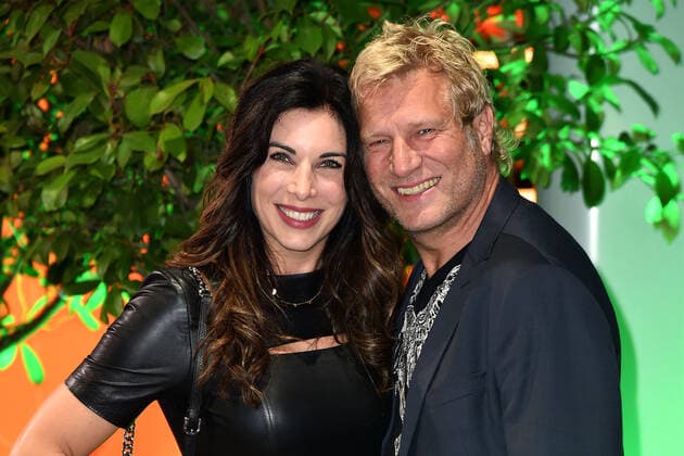 Alexandra Polzin and Gerhard Leinauer at the IMA 2019 International Music Awards ceremony on 22 11 2019 in Berlin IMA 2019 International Music Awards ceremony in Berlin