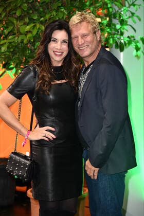 Alexandra Polzin and Gerhard Leinauer at the IMA 2019 International Music Awards ceremony on 22 11 2019 in Berlin IMA 2019 International Music Awards ceremony in Berlin