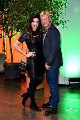 Alexandra Polzin and Gerhard Leinauer at the IMA 2019 International Music Awards ceremony on 22 11 2019 in Berlin IMA 2019 International Music Awards ceremony in Berlin