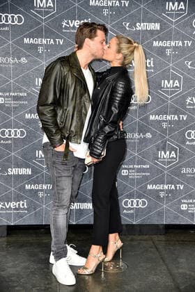 Raul Richter and Vanessa Schmitt at the presentation of the IMA 2019 International Music Awards on 22 11 2019 in Berlin IMA 2019 International Music Awards in Berlin