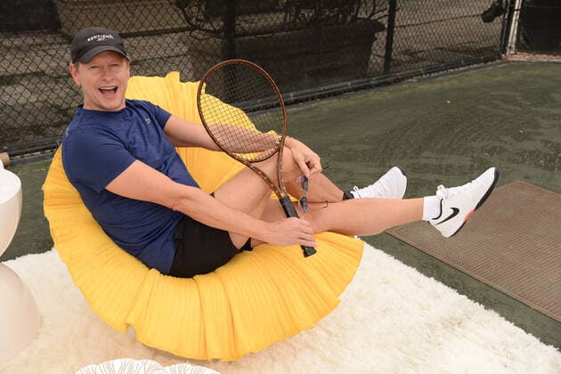BOCA RATON, FL - NOVEMBER 22: Carson Kressley attends the Chris Evert Raymond James Pro-Celebrity Tennis Classic Pro-Am at the Boca Raton Resort & Spa on November 22, 2019 in Boca Raton Florida. Copyright: xmpi04x