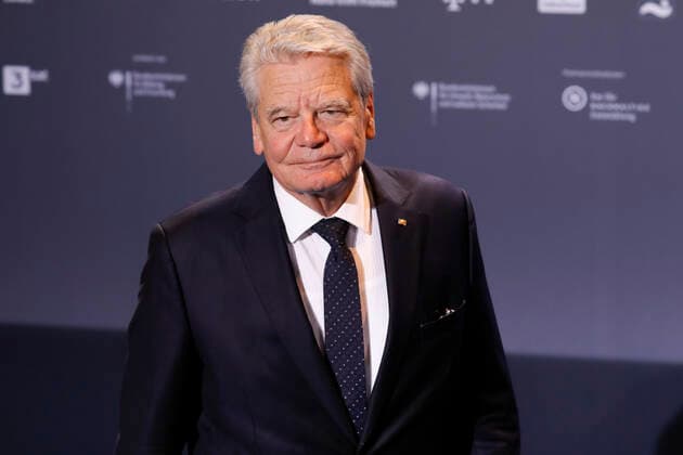 22 11 2019 Düsseldorf Presentation 12 German Sustainability Award Federal President a D Joachim Gauck Düsseldorf Hotoel Maritim North Rhine-Westphalia Germany