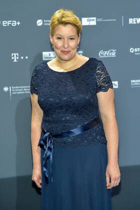 German Sustainability Award 2019 on 22 11 2019 at the Maritim Hotel in Düsseldorf Dr Franziska Giffey Federal Minister for Family Affairs xJFx