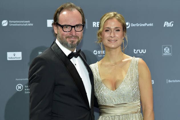 German Sustainability Award 2019 on 22 11 2019 at the Maritim Hotel in Düsseldorf Marco Voigt and Lea Marlen Woitack xJFx