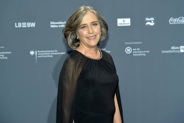 German Sustainability Award 2019 on 22 11 2019 at the Maritim Hotel in Düsseldorf Paula Caballero Inventor of the sustainability goals and honorary prize winner xJFx