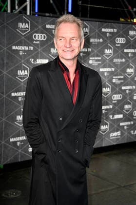 Sting at the presentation of the 1 International Music Awards 2019 in the UCI Luxe Mercedes Platz Berlin, 22 11 2019 Foto:xF.xKernx xFuturexImage