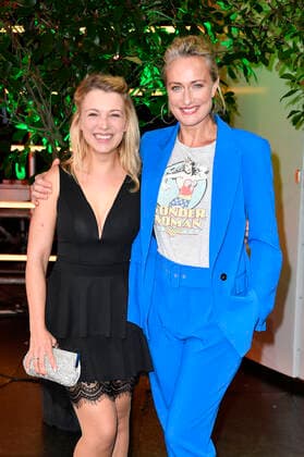 Iris Mareike Steen and Eva Mona Rodekirchen at the presentation of the 1 International Music Awards 2019 in the UCI Luxe Mercedes Platz Berlin, 22 11 2019 Foto:xF.xKernx xFuturexImage