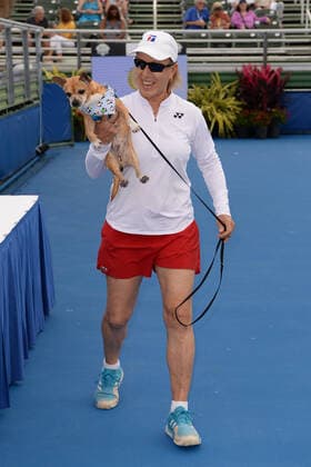 DELRAY BEACH, FL - NOVEMBER 23: Martina Navratilova attends the 30th annual Chris Evert Pro-Celebrity Tennis Classic held at the Delray Beach Tennis Center on November 23, 2019 in Delray Beach Florida. Copyright: xMpi04x xMediaPunchx