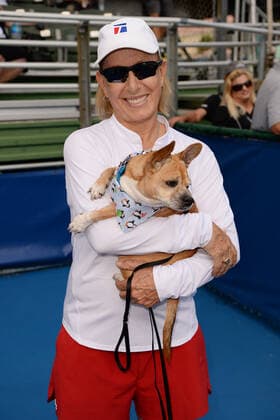 DELRAY BEACH, FL - NOVEMBER 23: Martina Navratilova attends the 30th annual Chris Evert Pro-Celebrity Tennis Classic held at the Delray Beach Tennis Center on November 23, 2019 in Delray Beach Florida. Copyright: xMpi04x xMediaPunchx
