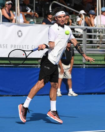 DELRAY BEACH, FL - NOVEMBER 23: Gavin Rossdale attends the 30th annual Chris Evert Pro-Celebrity Tennis Classic held at the Delray Beach Tennis Center on November 23, 2019 in Delray Beach Florida. Copyright: xMpi04x xMediaPunchx