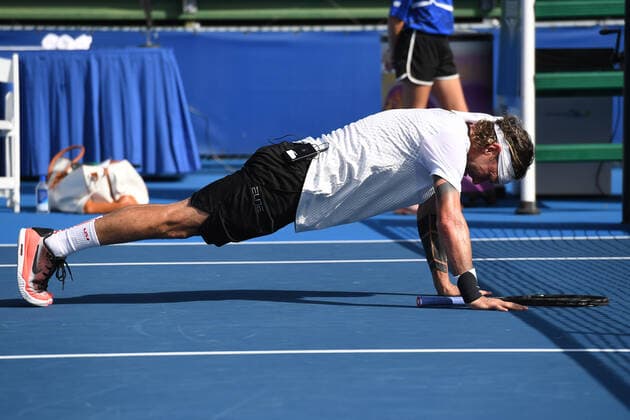 DELRAY BEACH, FL - NOVEMBER 23: Gavin Rossdale attends the 30th annual Chris Evert Pro-Celebrity Tennis Classic held at the Delray Beach Tennis Center on November 23, 2019 in Delray Beach Florida. Copyright: xMpi04x xMediaPunchx