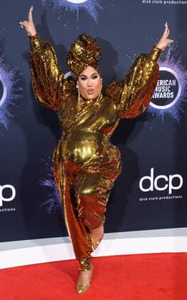 YouTuber Patrick Starrr arrives for the 47th annual American Music Awards at the Microsoft Theater in Los Angeles on Sunday, November 24, 2019.  LAP20191124026 JIMxRUYMEN