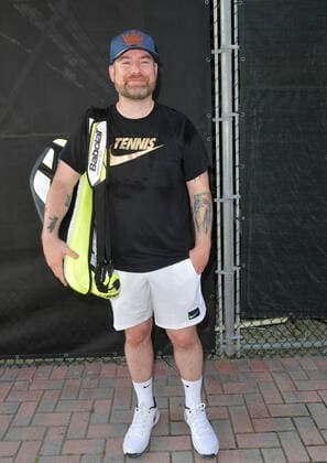 November 24, 2019, Delray Beach, Florida, United States Of America: DELRAY BEACH, FL - NOVEMBER 24: David Cook participates in the 30TH Annual Chris Evert Pro-Celebrity Tennis Classic presented by Chase Private Client at Delray Beach Tennis Center on November 24, 2019 in Delray Beach, Florida..People: David Cook Delray Beach United States Of America - ZUMAn287 20191124_zaa_n287_027 Copyright: xSMGx