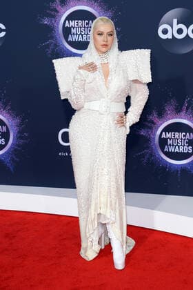 LOS ANGELES, CA - NOVEMBER 24: Christina Aguilera at the 2019 American Music Awards at the Microsoft Theater in Los Angeles, California on November 24, 2019. Copyright: xTonyxFortex