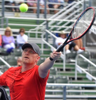 November 24, 2019, Delray Beach, Florida, United States Of America: DELRAY BEACH, FL - NOVEMBER 24: Kevin McKidd participates in the 30TH Annual Chris Evert Pro-Celebrity Tennis Classic presented by Chase Private Client at Delray Beach Tennis Center on November 24, 2019 in Delray Beach, Florida..People: Kevin McKidd Delray Beach United States Of America - ZUMAn287 20191124_zaa_n287_082 Copyright: xSMGx