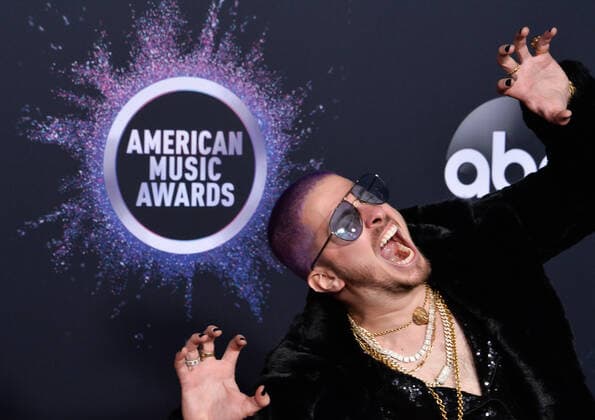 Entertainment Bilder des Tages Musician WATT arrives for the 47th annual American Music Awards at the Microsoft Theater in Los Angeles on Sunday, November 24, 2019.  LAP20191124277 JIMxRUYMEN