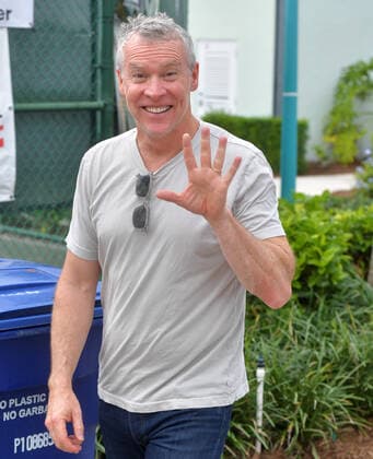 November 24, 2019, Delray Beach, Florida, United States Of America: DELRAY BEACH, FL - NOVEMBER 24: Tate Donovan participates in the 30TH Annual Chris Evert Pro-Celebrity Tennis Classic presented by Chase Private Client at Delray Beach Tennis Center on November 24, 2019 in Delray Beach, Florida..People: Tate Donovan Delray Beach United States Of America - ZUMAn287 20191124_zaa_n287_186 Copyright: xSMGx