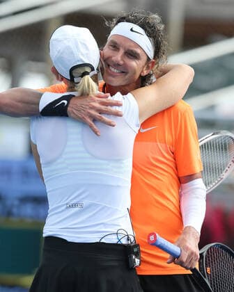 DELRAY BEACH, FL - NOVEMBER 24: Gavin Rossdale participates in the 30TH Annual Chris Evert Pro-Celebrity Tennis Classic presented by Chase Private Client at Delray Beach Tennis Center on November 24, 2019 in Delray Beach, Florida..People: Gavin Rossdale Delray Beach United States Of America - ZUMAs214 20191124_zba_s214_113 Copyright: xSMGx