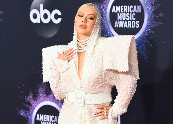 LOS ANGELES, CA - NOVEMBER 24: Christina Aguilera attends the 2019 American Music Awards at Microsoft Theater on November 24, 2019 in Los Angeles, California. Photo: imageSPACE MediaPunch Copyright: ximageSPACEx