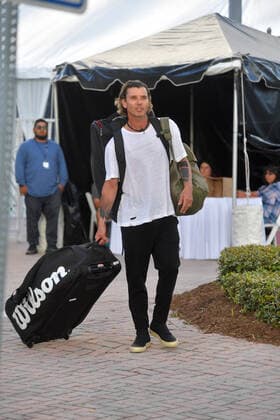November 24, 2019, Delray Beach, Florida, United States Of America: DELRAY BEACH, FL - NOVEMBER 24: Galvin Rossdale participates in the 30TH Annual Chris Evert Pro-Celebrity Tennis Classic presented by Chase Private Client at Delray Beach Tennis Center on November 24, 2019 in Delray Beach, Florida..People: Galvin Rossdale Delray Beach United States Of America - ZUMAn287 20191124_zaa_n287_058 Copyright: xSMGx
