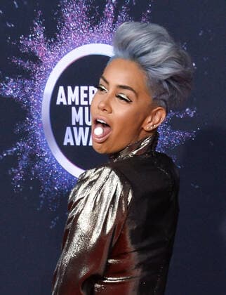 TV personality Sibley Scoles arrives for the 47th annual American Music Awards at the Microsoft Theater in Los Angeles on Sunday, November 24, 2019.  LAP20191124408 JIMxRUYMEN