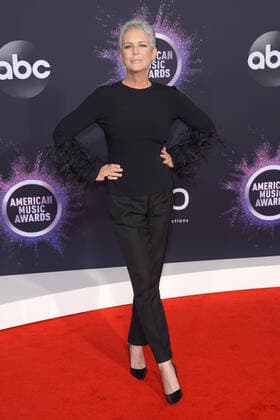 LOS ANGELES, CA - NOVEMBER 24: Jamie Lee Curtis at the 2019 American Music Awards at the Microsoft Theater in Los Angeles, California on November 24, 2019. Copyright: xTonyxFortex