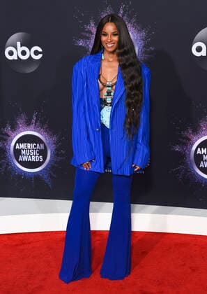 LOS ANGELES, CA - NOVEMBER 24: Ciara attends the 2019 American Music Awards at Microsoft Theater on November 24, 2019 in Los Angeles, California. Photo: imageSPACE MediaPunch Copyright: ximageSPACEx